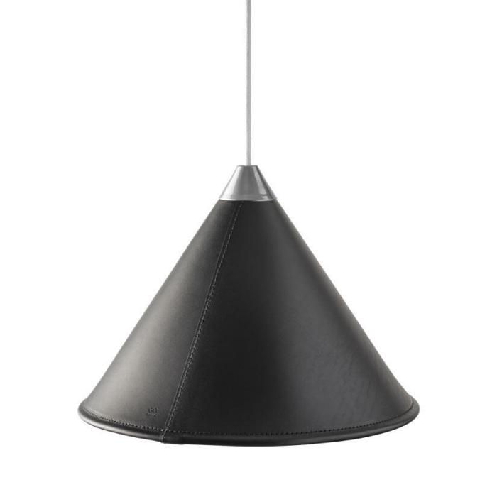 Bild 2, Namibia Ø25 cm Black / Chrome / White - Cuero Design - Bonus Möbler