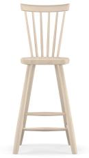 Lilla &Aring;land H&ouml;g H52 cm Ljus mattlack - Stolab - Bonus M&ouml;bler