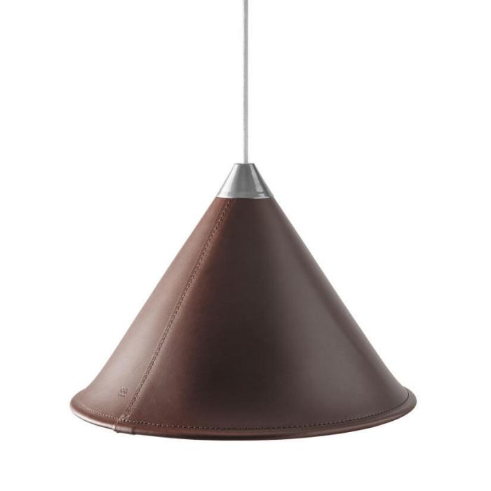 Bild 2, Namibia Ø45 cm Chocolate / Chrome / White - Cuero Design - Bonus Möbler