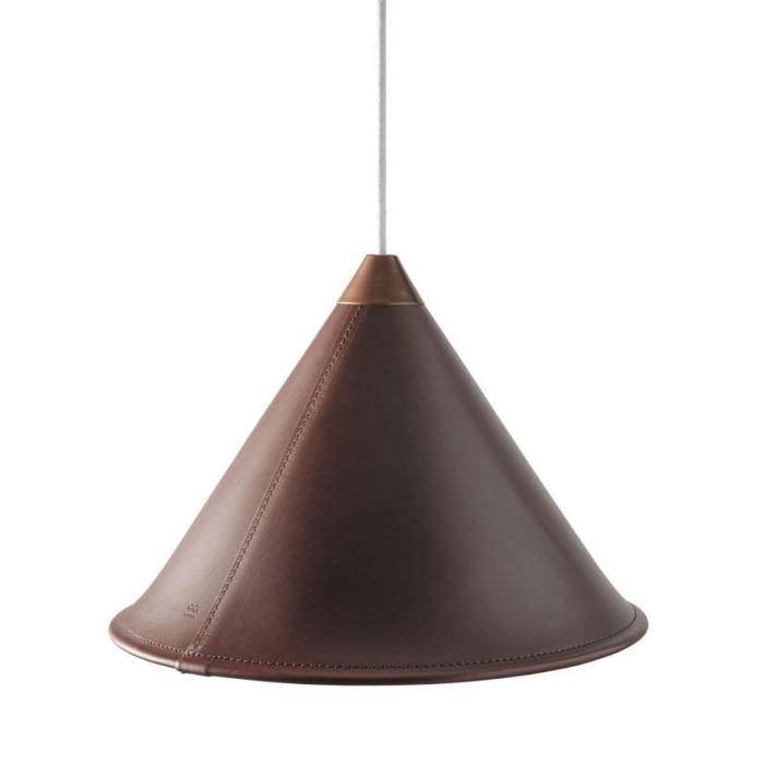 Bild 2, Namibia Ø45 cm Chocolate / Cooper / White - Cuero Design - Bonus Möbler