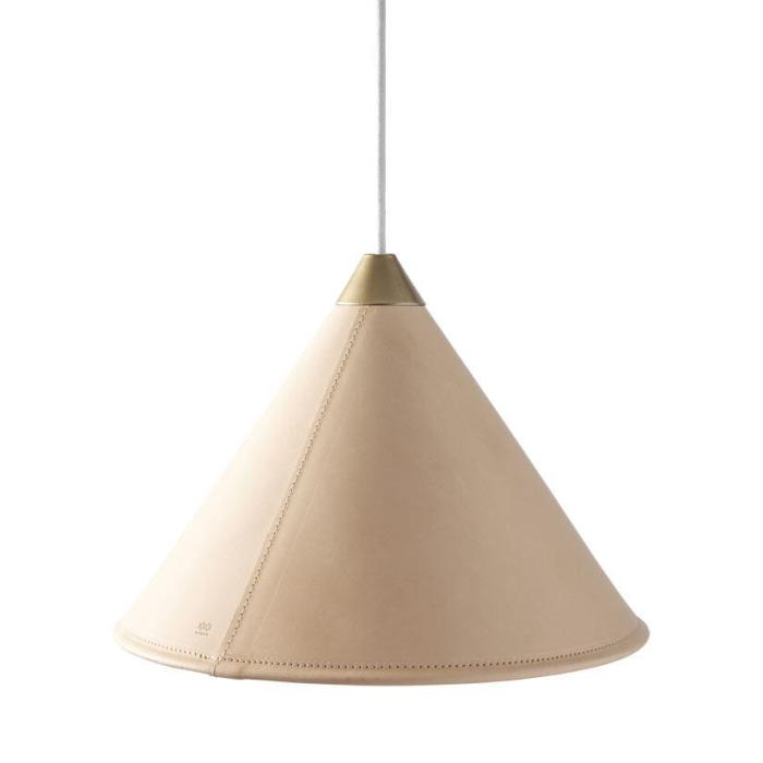 Bild 2, Namibia Ø35 cm Crude Nature / Brass / White - Cuero Design - Bonus Möbler