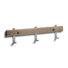 Nadja 40 cm 3 krokar Slipat St&aring;l R&ouml;kt Oljad Ek - Oscarssons M&ouml;bel - Bonus M&ouml;bler