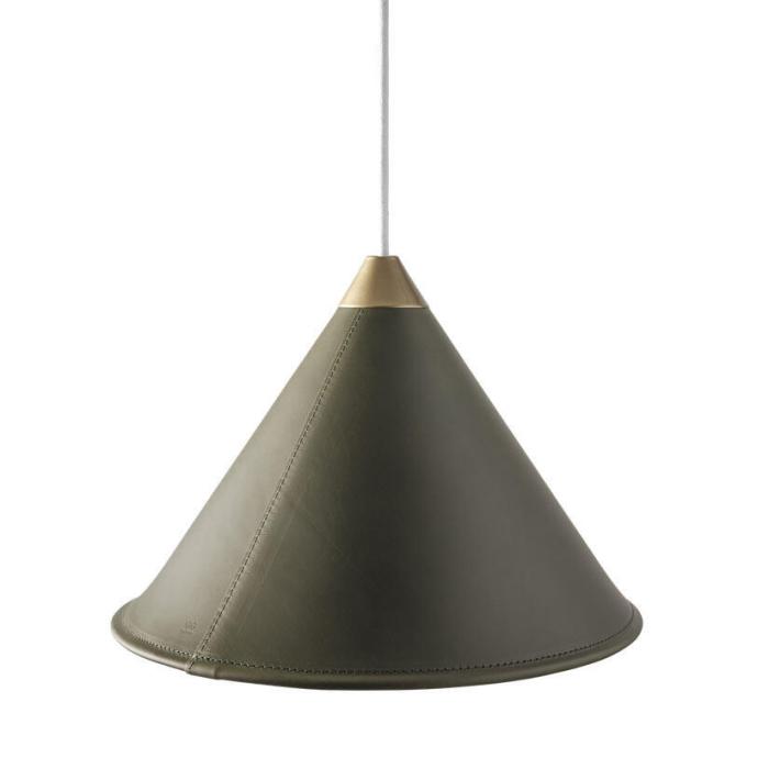 Bild 2, Namibia Ø35 cm Grass Green / Brass / White - Cuero Design - Bonus Möbler