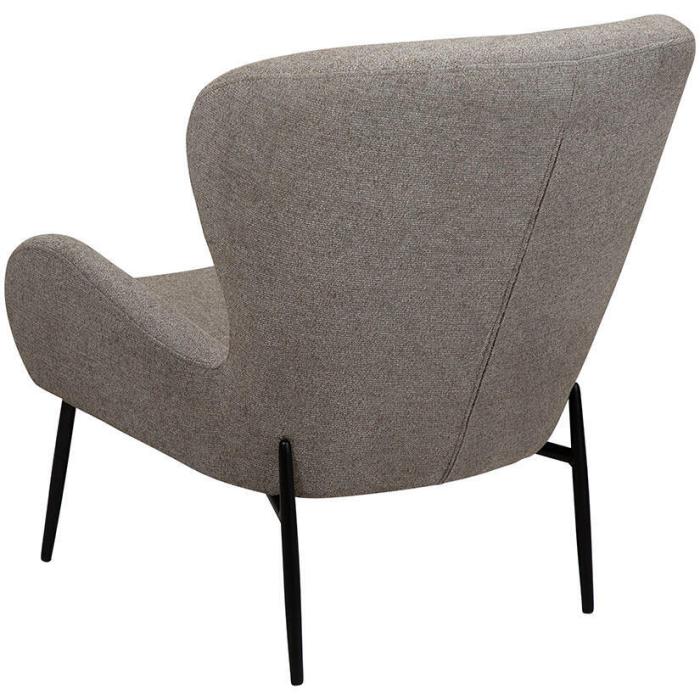 Bild 5, Glam Låg Bouclétyg Pebble Earth / Black - Dan-Form - Bonus Möbler