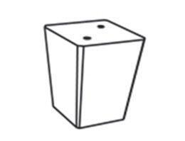 Koniskt tr&auml;ben, 7,5 cm - Slasken - Bonus M&ouml;bler
