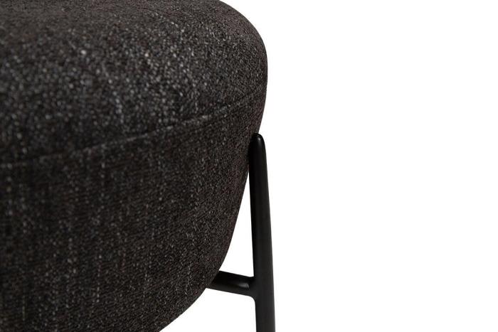 Bild 5, Orbit Bouclétyg Raven Black - Dan-Form - Bonus Möbler