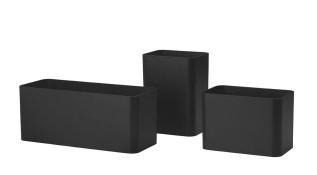 String Organizers Set P&aring; 3 Stycken Svart - String - Bonus M&ouml;bler
