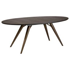 Eclipse 200-300X110 cm Grey stained / Antique Brass - Dan-Form - Bonus M&ouml;bler