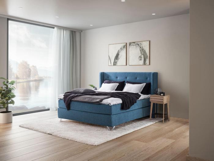Bild 2, Eicon Tall Vitlaserad Ek - Jensen Beds - Bonus Möbler