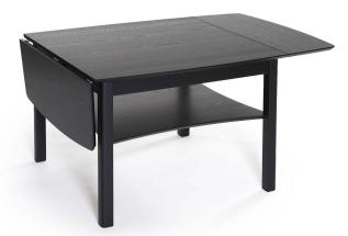 Marathon 80-135X80 cm Svartbetsad Ek - Bordbirger - Bonus M&ouml;bler
