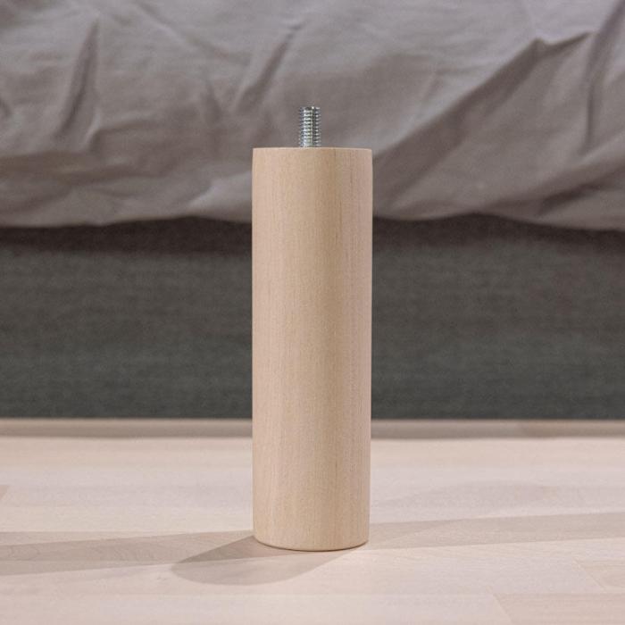 Bild 2, Runt Träben Vitlaserad Björk 18 cm - Jensen Beds - Bonus Möbler