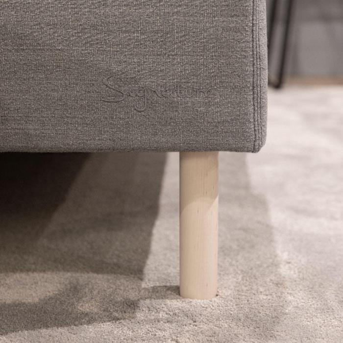 Bild 4, Runt Träben Vitlaserad Björk 18 cm - Jensen Beds - Bonus Möbler